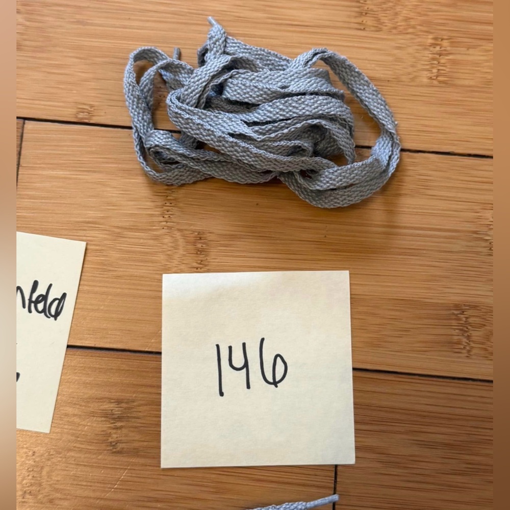 Genuine Golden Goose Gray 146 cm laces for sale vintage